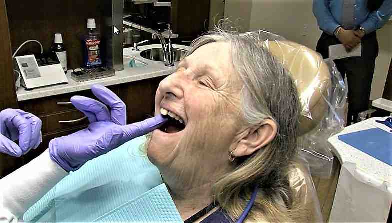 How can I get free dental work in California?