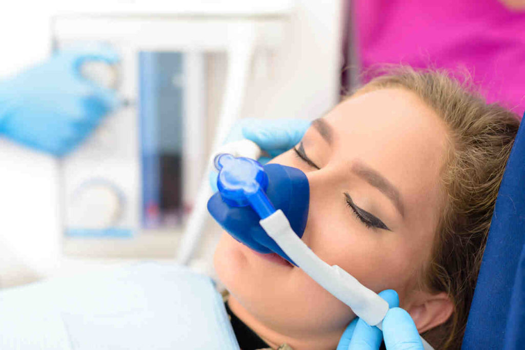 Cost of laughing gas at kids dentist in san diego