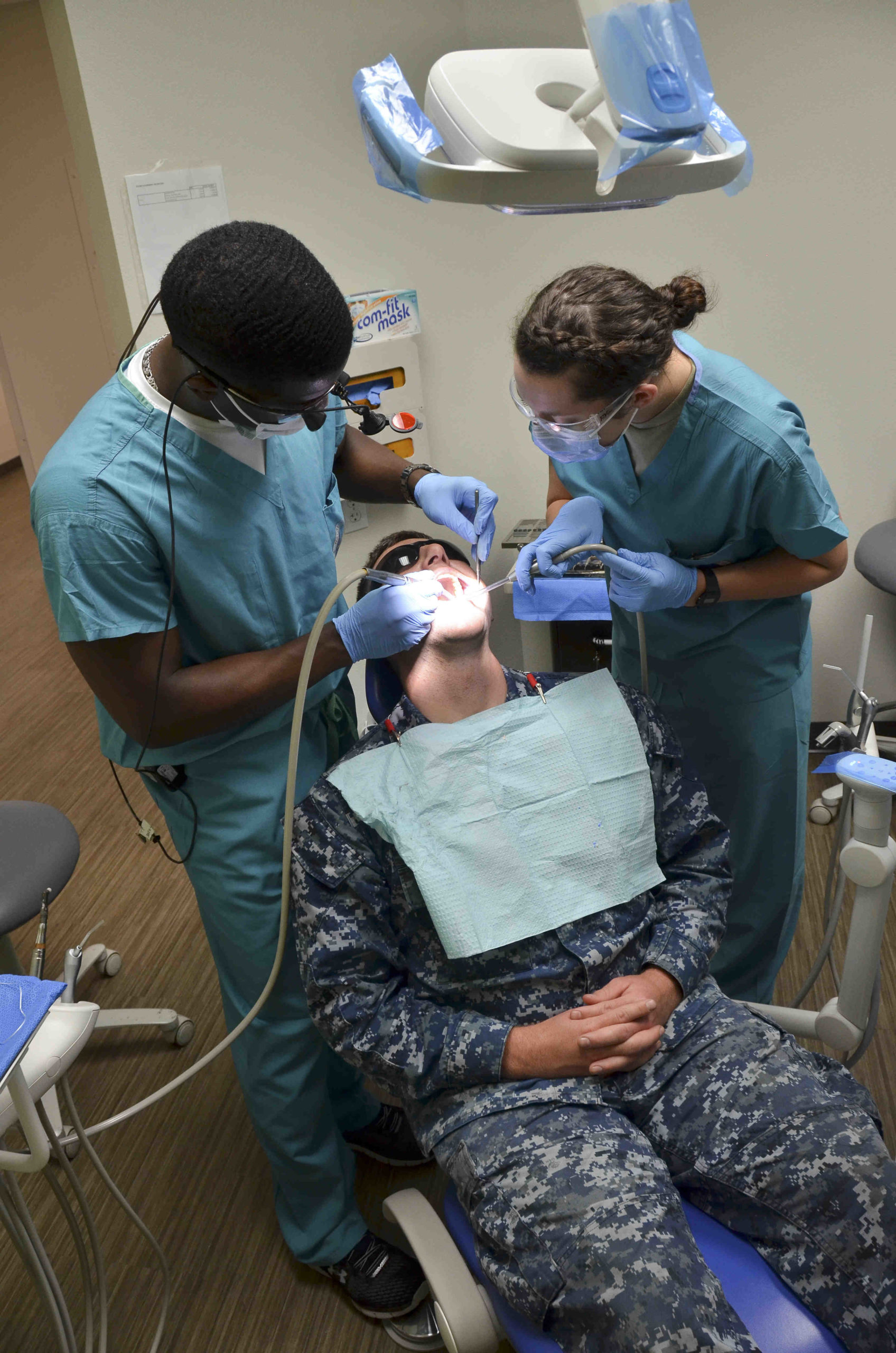 How can I get free dental work in California?