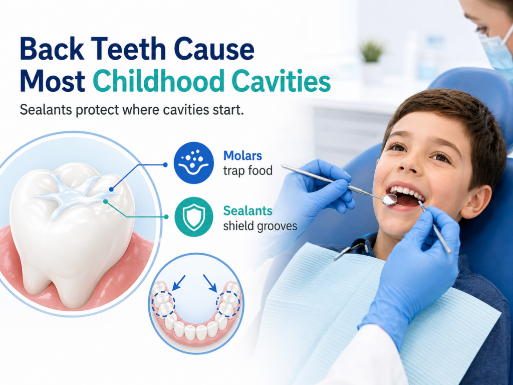Protecting back teeth with sealants