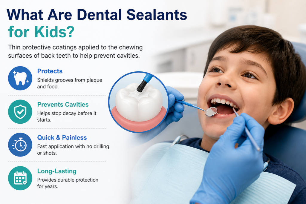 What are dental sealants for kids